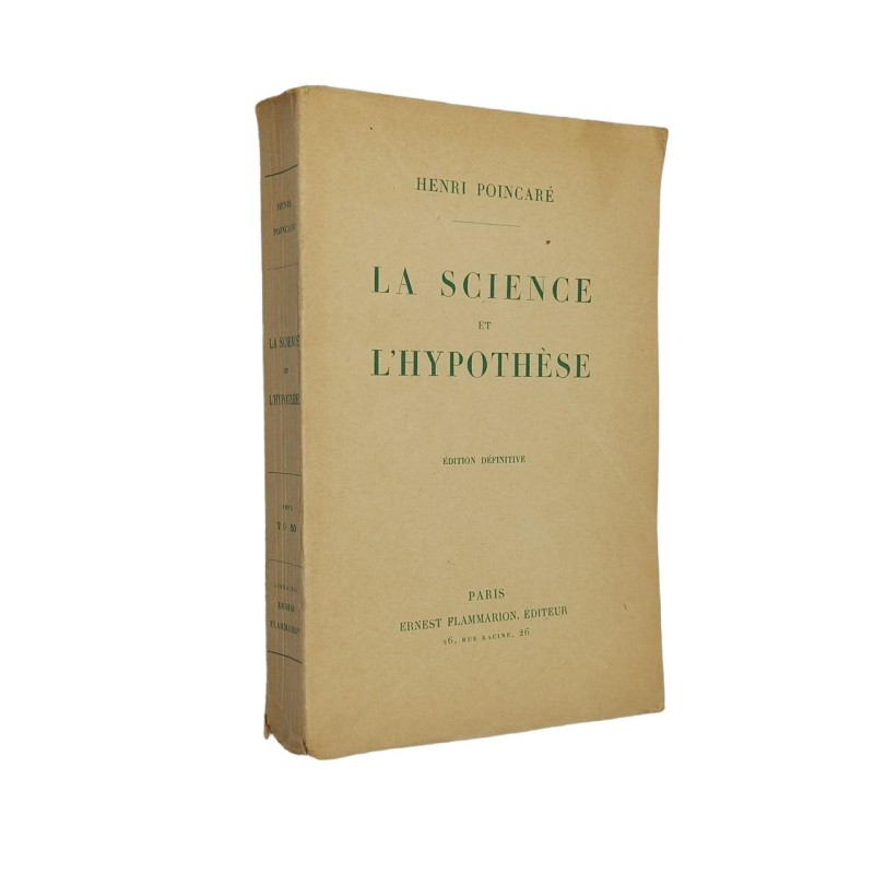 La science et l hypothèse Edition définitive