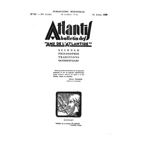 Revue Atlantis N°017 / 1929 / Le Sahara et les Atlantes / REIMPRESSION
