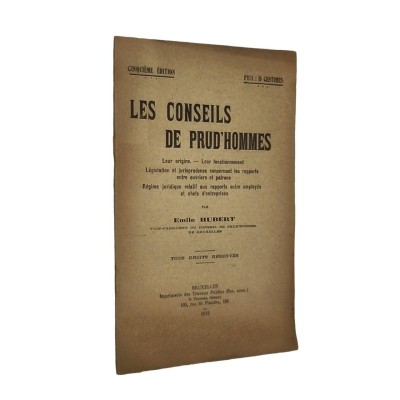 Les conseils de Prud'hommes (origine