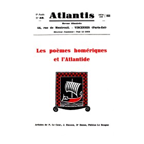 Revue Atlantis N°048 / 1933 / Les poèmes homériques et l’Atlantide / REIMPRESSION
