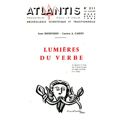 Revue Atlantis N°211 / 1962 / Lumières du Verbe / REIMPRESSION