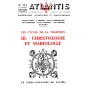Revue Atlantis N°243 / 1967 / Les cycles de la Tradition - III - Christologie et mariologie / REIMPRESSION