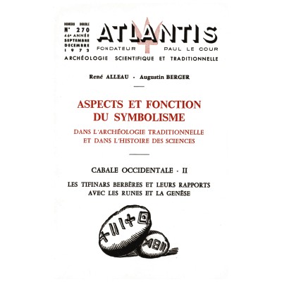 Revue Atlantis N°270 / 1972 / Aspects et fonction du symbolisme - Cabbale occidentale - II / ORIGINAL