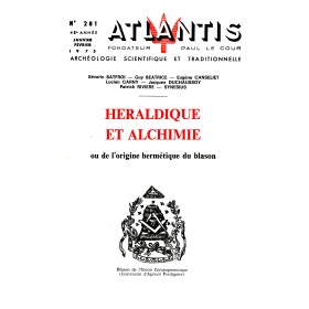 Revue Atlantis N°281 / 1975 / Héraldique et Alchimie / ORIGINAL