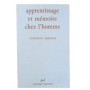 Apprentissage et mémoire chez l'homme / Stéphane Ehrlich