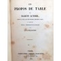 Luther, Martin | Les propos de table de Martin Luther : revus et traduits pour la première fois en français par Gustave Brunet