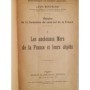 Bertrand, Léon | Histoire de la formation du sous-sol de la France I Les anciennes mers de la France et leurs dépôts