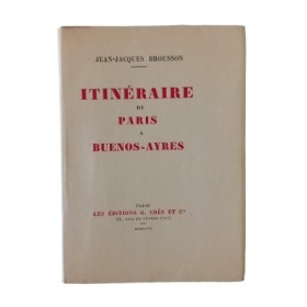 Itinéraire de Paris à Buenos-Ayres