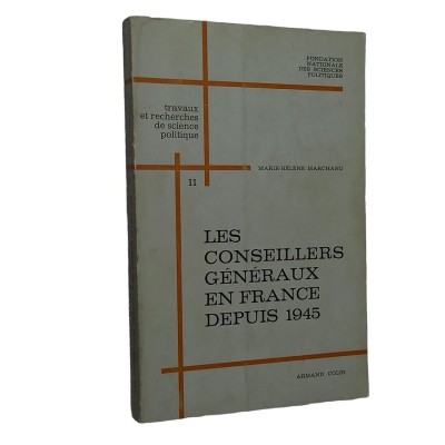 Les Conseillers généraux en France depuis 1945