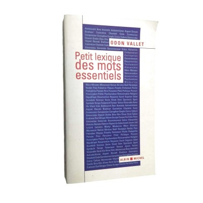 Petit lexique des mots essentiels