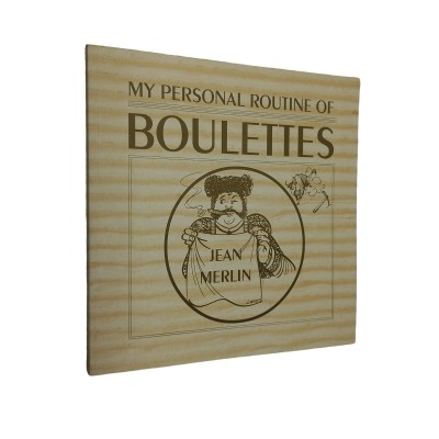 My personal routine of Boulettes. Illustration James Hodges