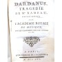 Rameau | Dardanus tragédie. Représentée par l'Académie Royale de Musique avec les changements faits par l'auteur en 1760