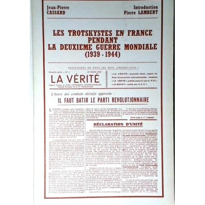 Les trotskystes en France pendant la deuxième guerre mondiale (1939-1944)