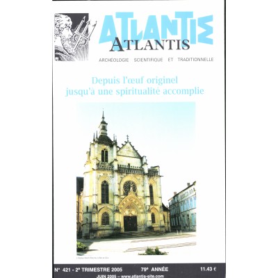 Revue Atlantis N°421 / 2005 / Depuis l’œuf originel jusqu’à une spiritualité accomplie / ORIGINAL
