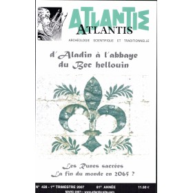 Revue Atlantis N°428 / 2007 / D’Aladin à l’abbaye du Bec/Hellouin / ORIGINAL