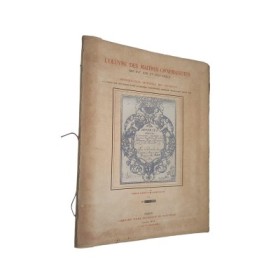 L'oeuvre des maitres ornemanistes des XVIe