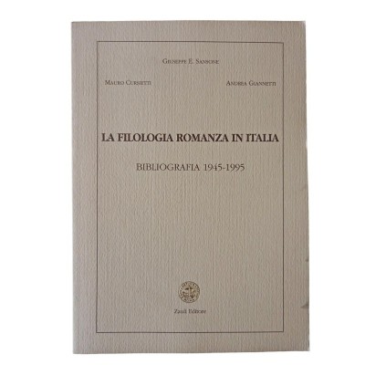 La filologia romanza in Italia : bibliografia 1945-1995 /...