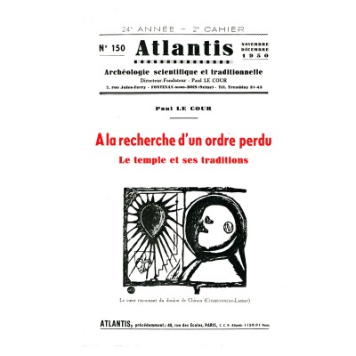 Revue Atlantis N°150 / 1950 / A la recherche d’un ordre perdu / REIMPRESSION