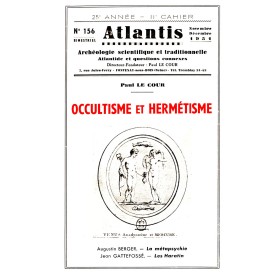 Revue Atlantis N°156 / 1951 / Occultisme et hermétisme / REIMPRESSION