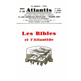 Revue Atlantis N°101 / 1942 / Les Bibles et l’Atlantide / REIMPRESSION