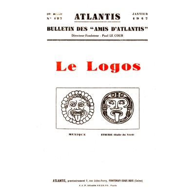 Revue Atlantis N°127 / 1947 / Le Logos / REIMPRESSION