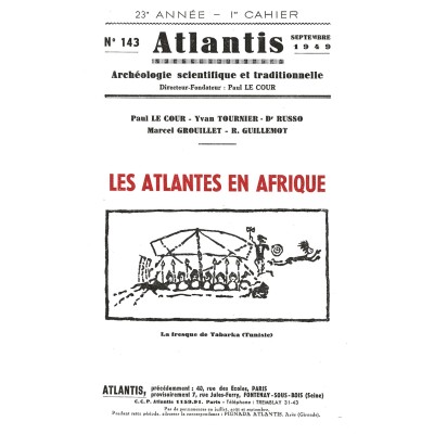 Revue Atlantis N°143 / 1949 / Les Atlantes en Afrique / REIMPRESSION