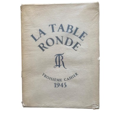 REVUE LA TABLE RONDE TROISIÈME CAHIER 1945