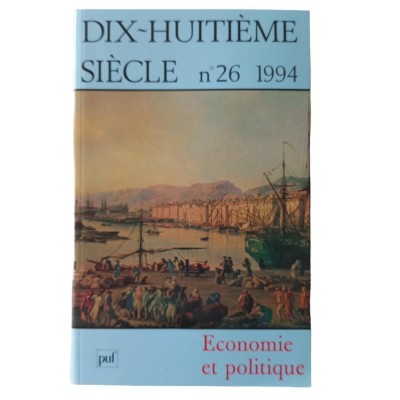 Collectif | Revue Dix-huitième siècle N°26 - 1994