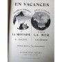 Loudemer. Auteur du texte Dauzat, Albert | En vacances : plaisirs et curiosités de la montagne - pêche et chasse au bord de la