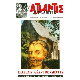 Revue Atlantis N°378 / 1994 / Rabelais : géant de cinq siècles / REIMPRESSION