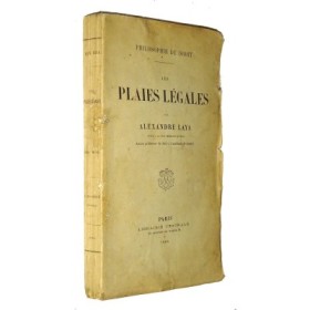 LAYA Alexandre. Les plaies légales