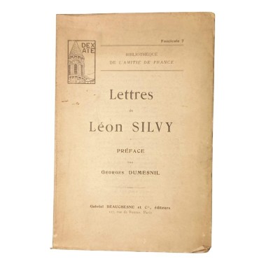 Lettres de Léon Silvy / préface par Georges Dumesnil