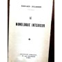 LE MONOLOGUE INTÉRIEUR SON APPARITION SES ORIGINES SA PLACE DANS L'ŒUVRE DE JAMES JOYCE