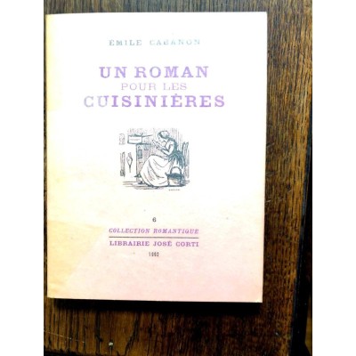 UN ROMAN POUR LES CUISINIÈRES