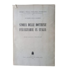 Storia dell dottrine finanziarie in Italia
