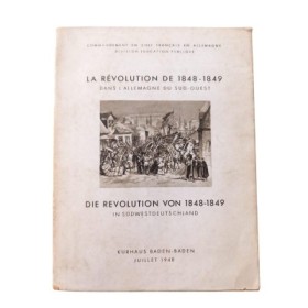 La Révolution de 1848-1849 dans l'Allemagne du Sud-Ouest.