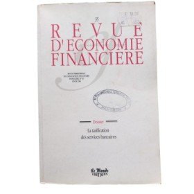 Revue d'économie financière. N°35. Dossier : La tarification des services bancaires