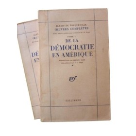 De la démocratie en Amérique / Alexis de Tocqueville - introduction par Harold J. Laski