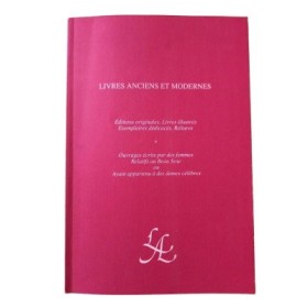 Catalogue livres anciens. Ouvrages écrits par des femmes