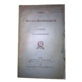 Notice sur les travaux physiologiques de Lavoisier