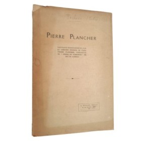 Pierre Plancher : nouveaux renseignements sur le libraire-éditeur de Paris Pierre Plancher