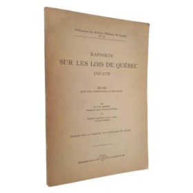 Rapports sur les lois de Québec