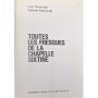 Heusinger, Lutz./Mancinelli, Fabrizio | Toutes les fresques de la Chapelle Sixtine