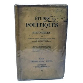 Bourguignon d'Herbigny. Études politiques et historiques