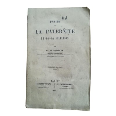 Cours de Code Napoléon Tome V. Traité de la paternité et de la filiation (2e éd.)