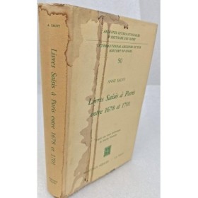 Livres saisis à Paris entre 1678 et 1701