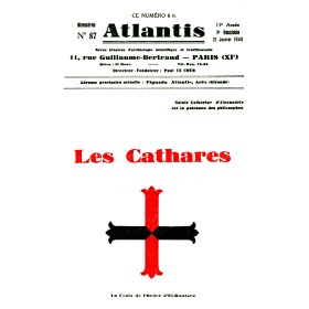 Revue Atlantis N°087 / 1940 / Les Cathares / REIMPRESSION
