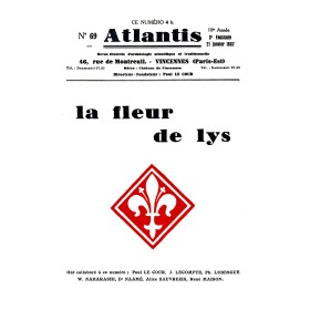 Revue Atlantis N°069 / 1937 / La fleur de lys / REIMPRESSION