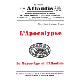 Revue Atlantis N°064 / 1936 / L’Apocalypse / REIMPRESSION