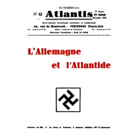 Revue Atlantis N°062 / 1935 / L’Allemagne et l’Atlantide / REIMPRESSION